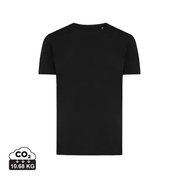 Iqoniq Brett unisex kratka majica od recikliranog pamuka - iqoniq Crna