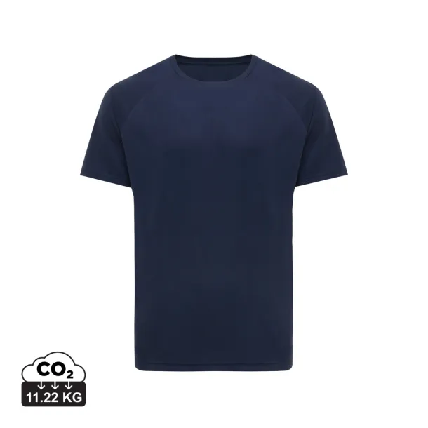 Iqoniq Tikal unisex quick dry sportska majica od recikliranog poliestera - iqoniq navy