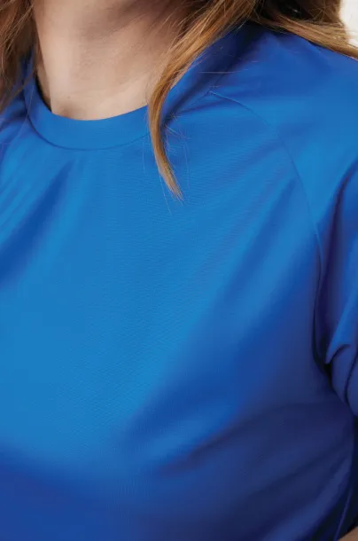  Iqoniq Tikal unisex quick dry sportska majica od recikliranog poliestera - iqoniq Kraljevski plava