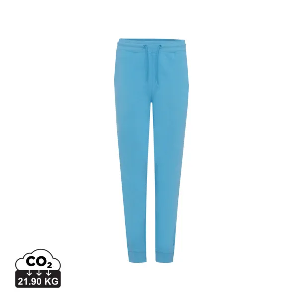  Iqoniq Cooper recycled cotton jogger - iqoniq tranquil blue