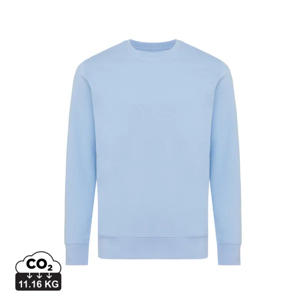  Iqoniq Etosha lagani pulover od recikliranog pamuka, 280 g/m² - iqoniq sky blue