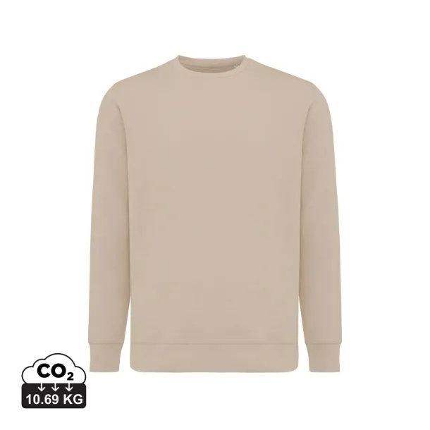  Iqoniq Etosha lightweight recycled cotton crew neck - iqoniq desert