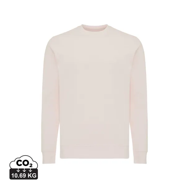  Iqoniq Etosha lagani pulover od recikliranog pamuka, 280 g/m² - iqoniq cloud pink