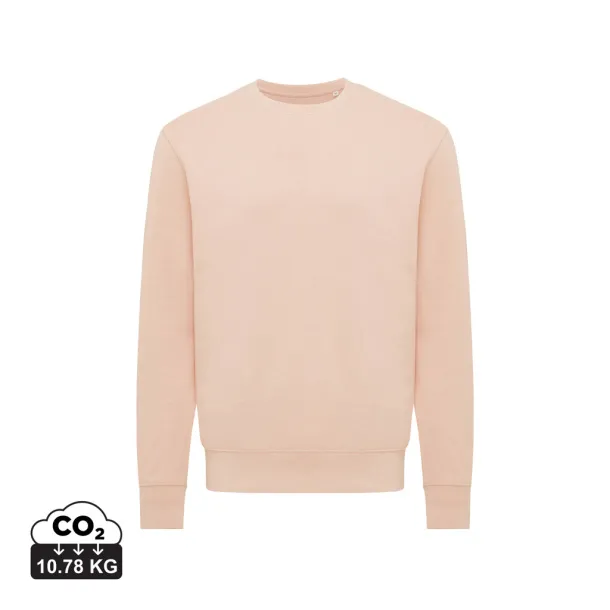  Iqoniq Etosha lightweight recycled cotton crew neck - iqoniq peach nectar