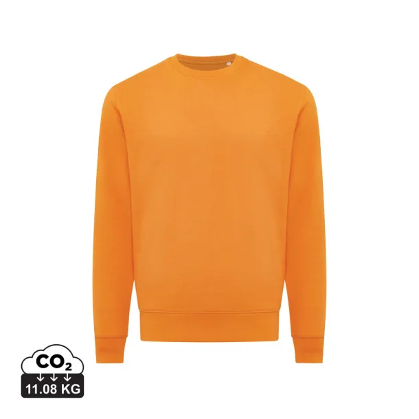  Iqoniq Etosha lagani pulover od recikliranog pamuka, 280 g/m² - iqoniq Narančasta