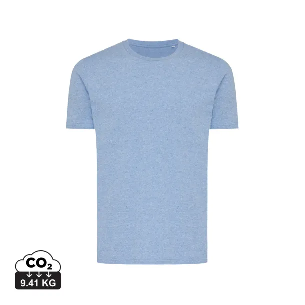 Iqoniq Brett unisex kratka majica od recikliranog pamuka - iqoniq light heather blue