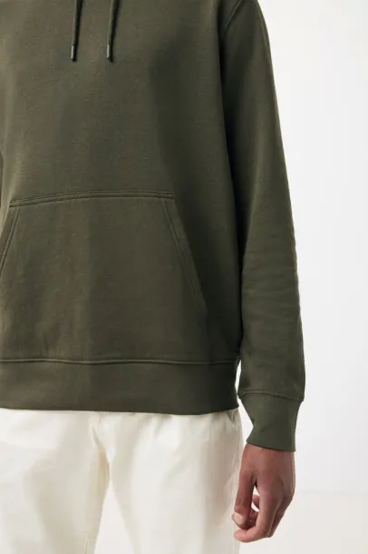  Iqoniq Rila lightweight recycled cotton hoodie - iqoniq khaki