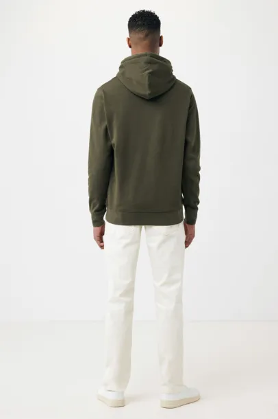  Iqoniq Rila unisex lagani hoodie od recikliranog pamuka, 280 g/m² - iqoniq khaki