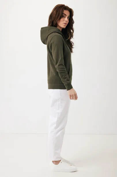  Iqoniq Rila unisex lagani hoodie od recikliranog pamuka, 280 g/m² - iqoniq khaki
