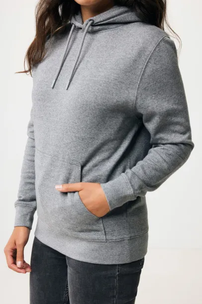  Iqoniq Rila unisex lagani hoodie od recikliranog pamuka, 280 g/m² - iqoniq light heather anthracite