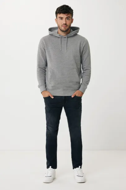  Iqoniq Rila unisex lagani hoodie od recikliranog pamuka, 280 g/m² - iqoniq light heather anthracite