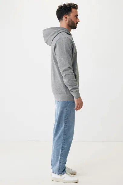  Iqoniq Rila unisex lagani hoodie od recikliranog pamuka, 280 g/m² - iqoniq light heather anthracite