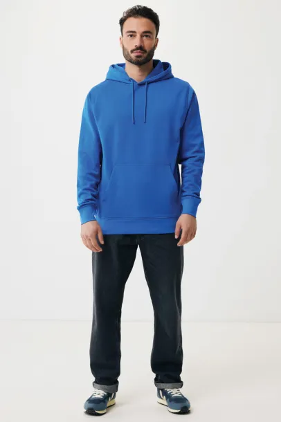  Iqoniq Rila unisex lagani hoodie od recikliranog pamuka, 280 g/m² - iqoniq Kraljevski plava