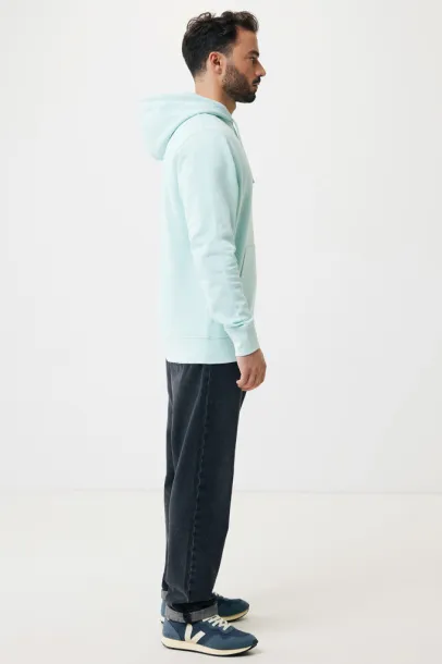  Iqoniq Rila lightweight recycled cotton hoodie - iqoniq crushed mint