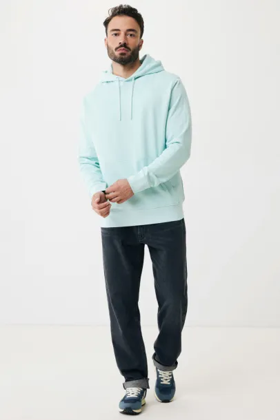  Iqoniq Rila lightweight recycled cotton hoodie - iqoniq crushed mint