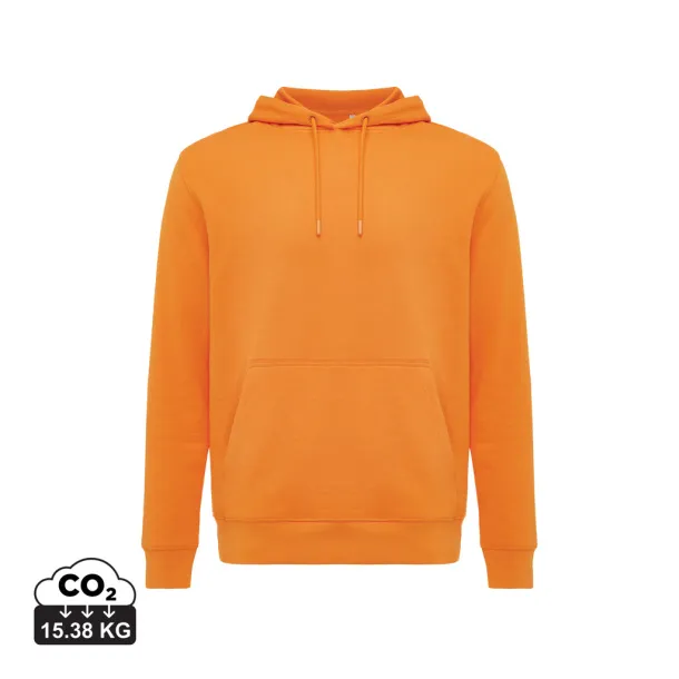  Iqoniq Rila unisex lagani hoodie od recikliranog pamuka, 280 g/m² - iqoniq Narančasta