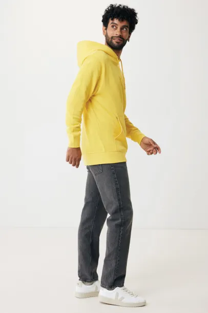  Iqoniq Rila lightweight recycled cotton hoodie - iqoniq Žuta