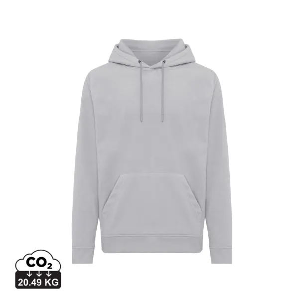  Iqoniq Trivor unisex mikroflis hoodie od recikliranog poliestera, 240 g/m² - iqoniq storm grey