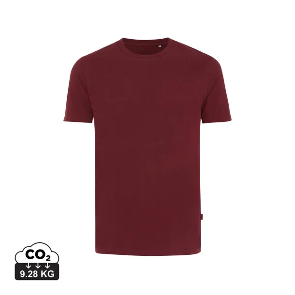  Iqoniq Bryce unisex kratka majica od recikliranog pamuka, 180 g/m² - iqoniq burgundy
