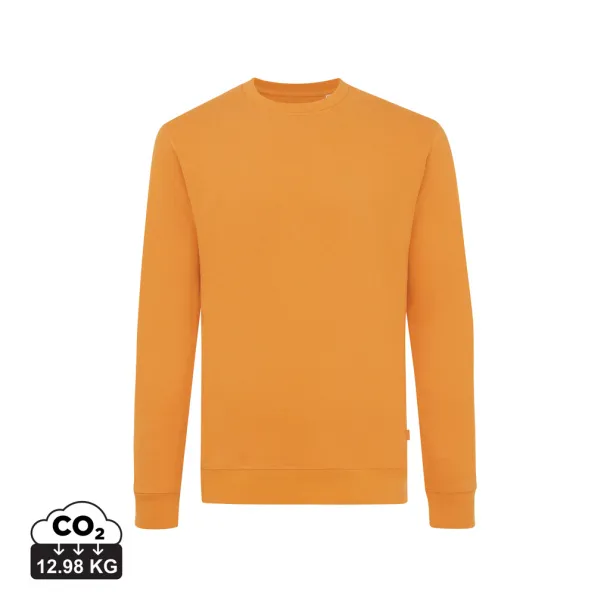  Iqoniq Zion unisex pulover od recikliranog pamuka, 340 g/m² - iqoniq sundial orange