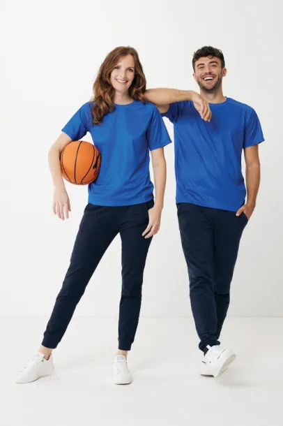  Iqoniq Tikal recycled polyester quick dry sport t-shirt - iqoniq Kraljevski plava