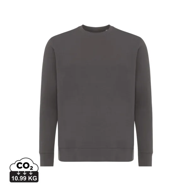  Iqoniq Etosha lagani pulover od recikliranog pamuka, 280 g/m² - iqoniq anthracite
