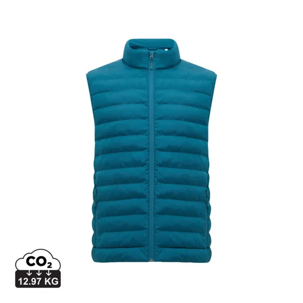  Iqoniq Meru muški prsluk od recikliranog poliestera - iqoniq dark teal