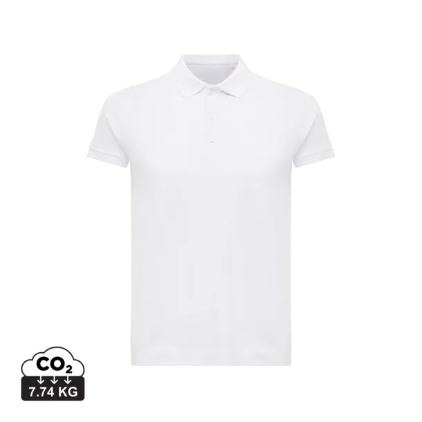Iqoniq Yosemite women recycled cotton pique polo - iqoniq recycled white