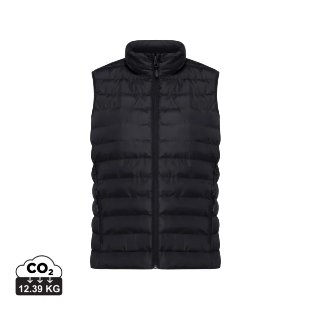  Iqoniq Meru women recycled polyester bodywarmer - iqoniq Black