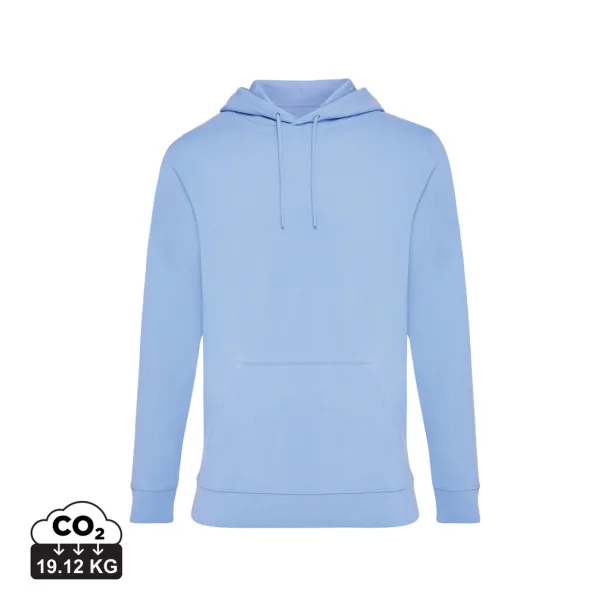  Iqoniq Jasper unisex hoodie od recikliranog pamuka - iqoniq sky blue