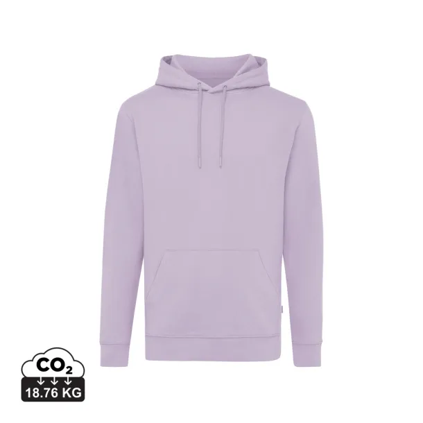  Iqoniq Jasper recycled cotton unisex hoodie - iqoniq Lavanda