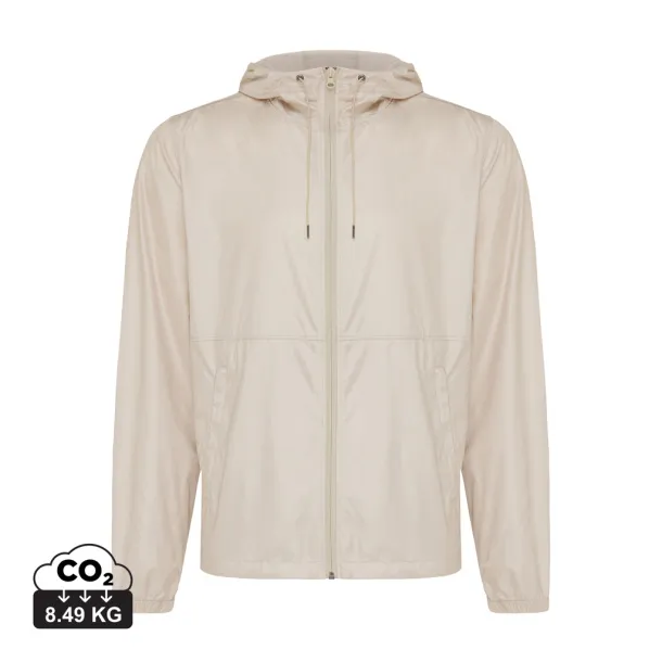  Iqoniq Logan recycled polyester lightweight jacket - iqoniq beige