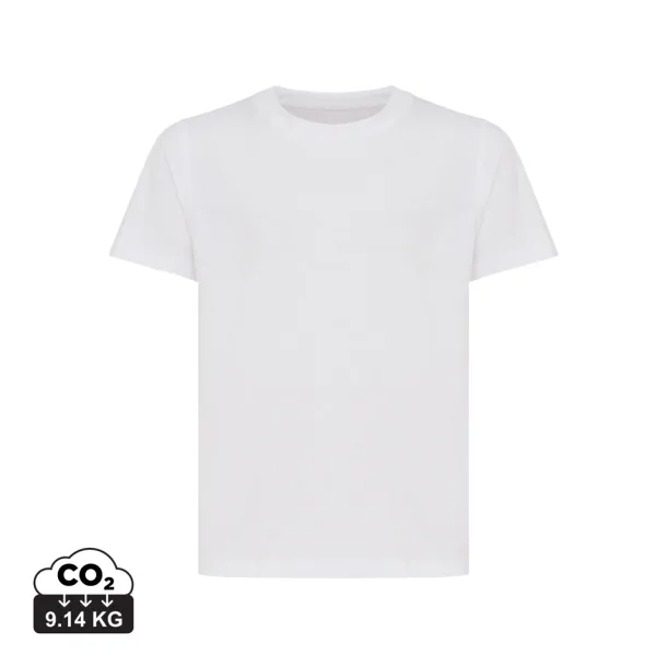  Iqoniq Koli kids lightweight recycled cotton t-shirt - iqoniq recycled white