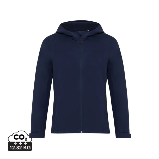  Iqoniq Makalu women recycled polyester soft shell jacket - iqoniq navy