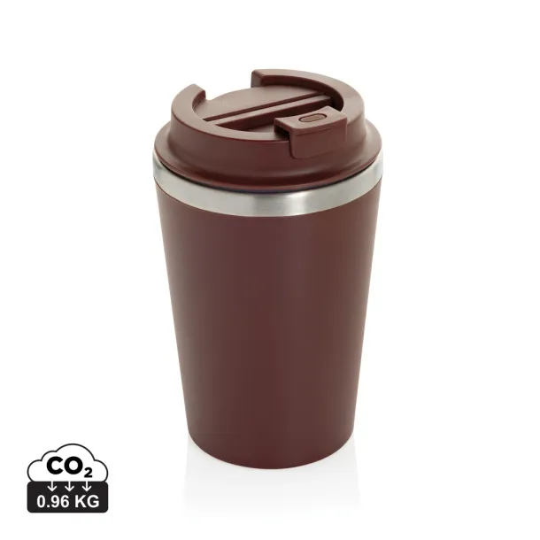 Java RCS recycled double wall tumbler 350ML - XD Collection red