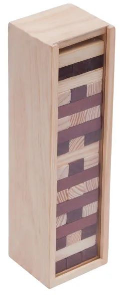 TOWER wooden game Brown