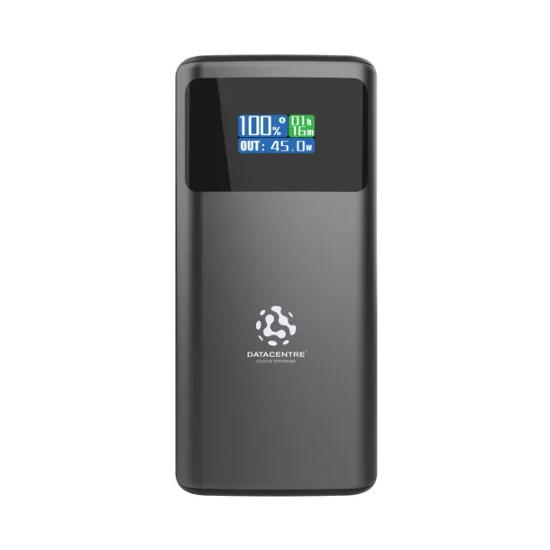  Quantum RCS ultra-brza PD45W prijenosna baterija s ekranom, 10 000 mAh Siva Crna