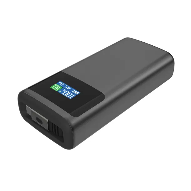  Quantum RCS ultra-brza PD45W prijenosna baterija s ekranom, 10 000 mAh Siva Crna