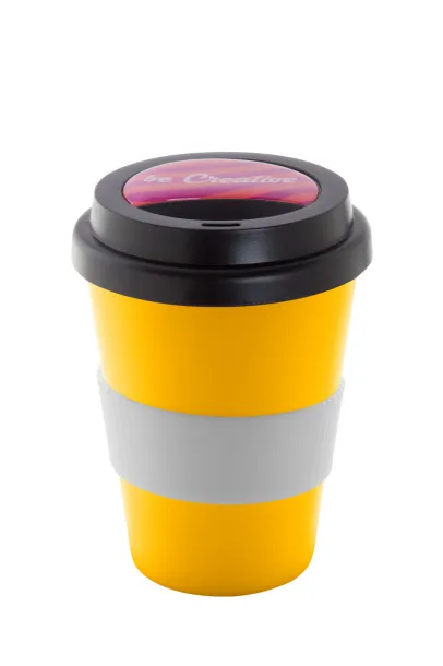 CreaCup Mini customisable thermo mug Yellow