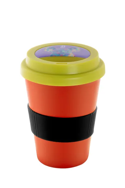 CreaCup Mini customisable thermo mug Orange
