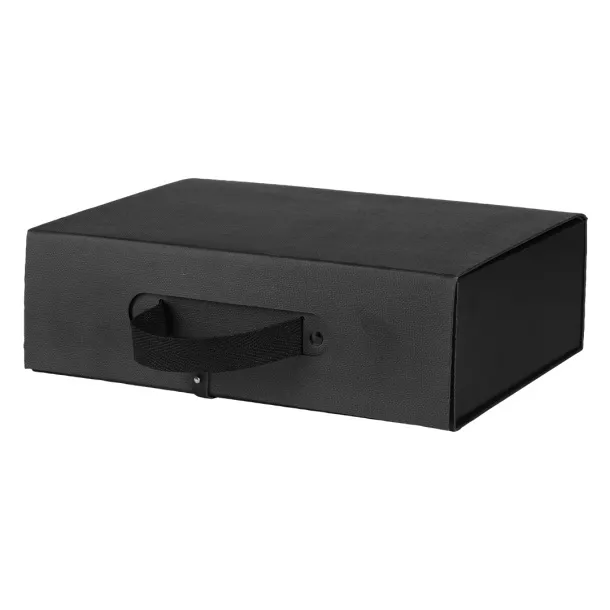 PACCO PLUS Samosklopiva poklon kutija s mehanizmom Black