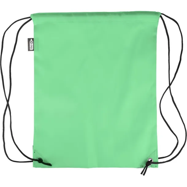  Drawstring bag light green