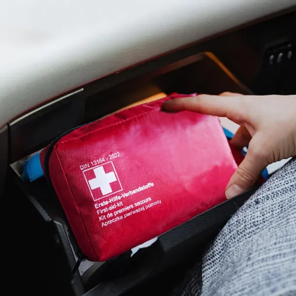 Gemma First aid kit in pouch, 30 pcs Crvena