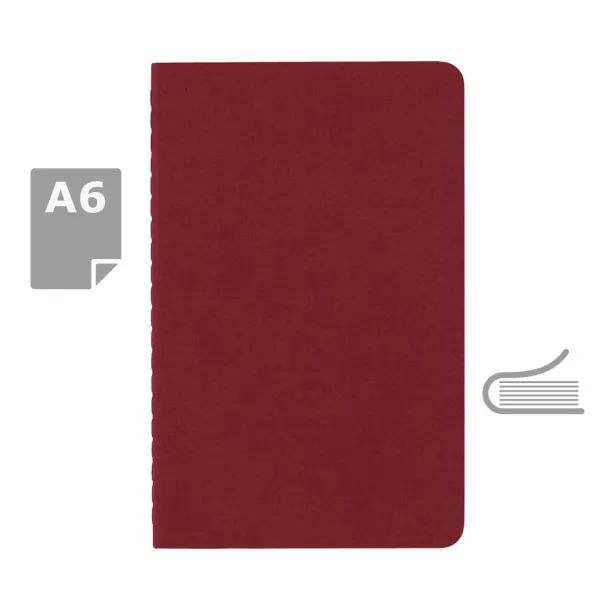  MOLESKINE Cahier Journal, cca A6 Crvena