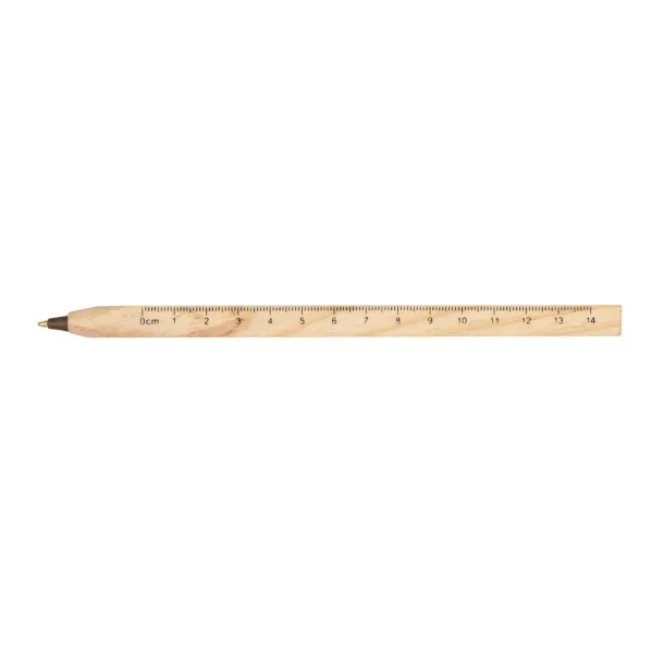 Arisoa Wooden ball pen with a square cross-section shaft Neutral