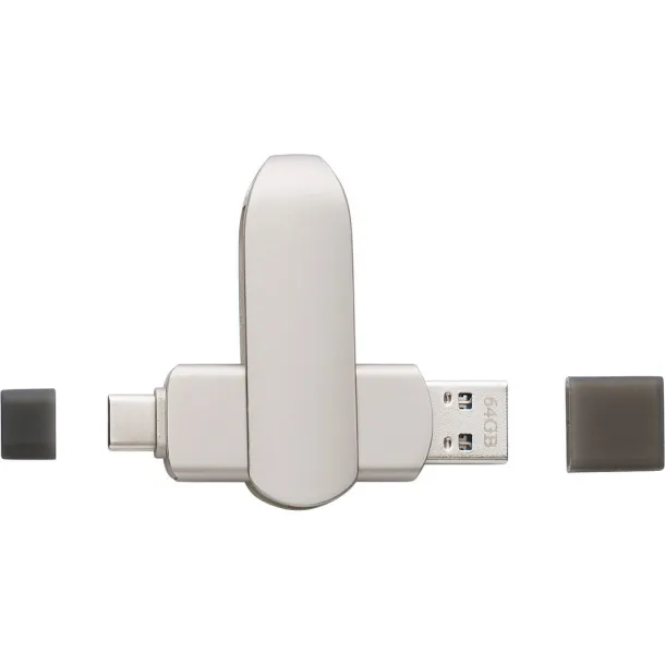  USB memorija - 64 GB Srebrna
