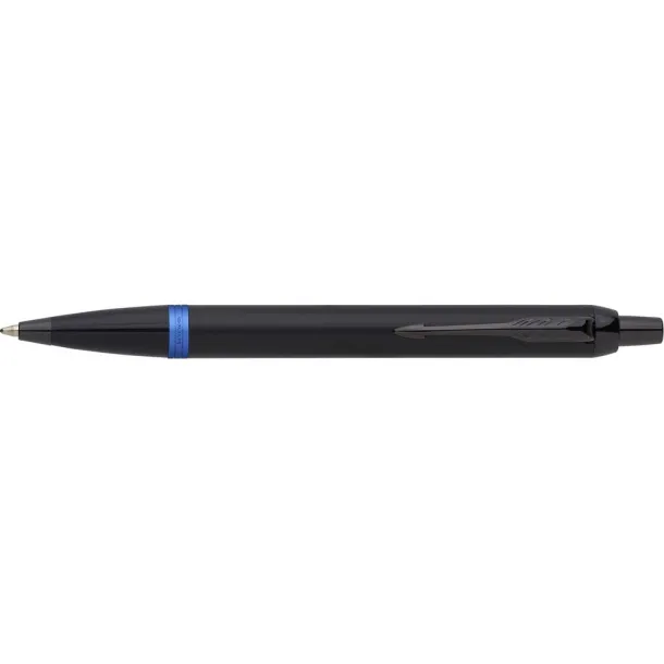 Parker kemijska olovka Parker IM Vibrant Rings PVD Crna