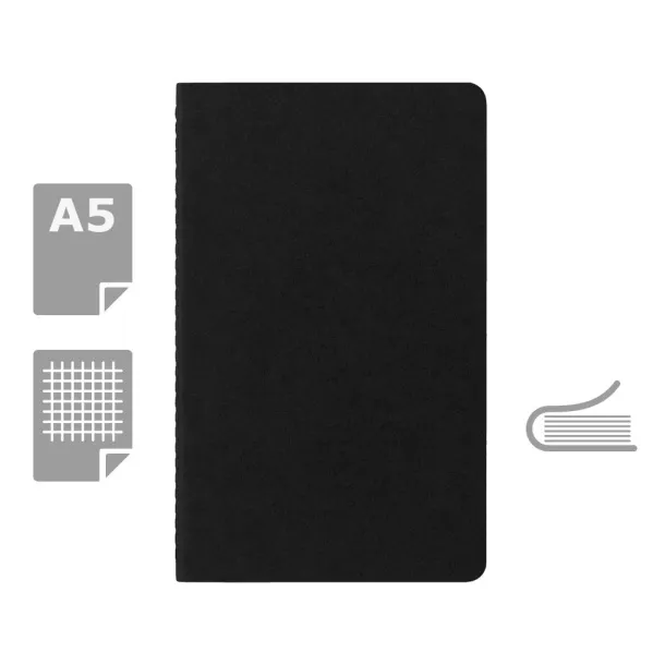  MOLESKINE Cahier Journal, cca A5 Crna