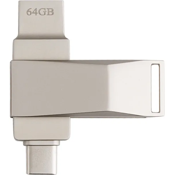 USB memory stick 64 GB silver