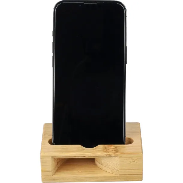  Stalak za mobitel od bambusa brown